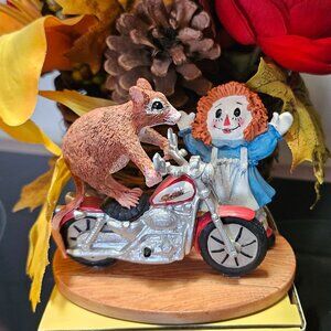 Harley Davidson 1994 "Not A Creature Was Stirring" New Christmas Figurine Model